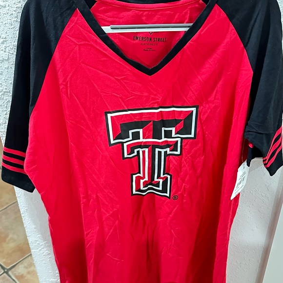 100% Peruvian cotton Camisole excellent quality Texas Tech - Picture 4 of 5